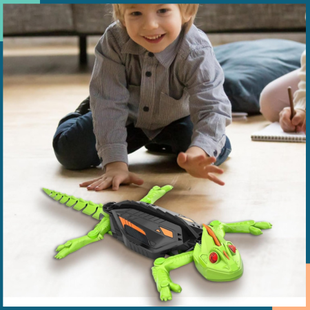 Le Lézard Lumineux et Magique