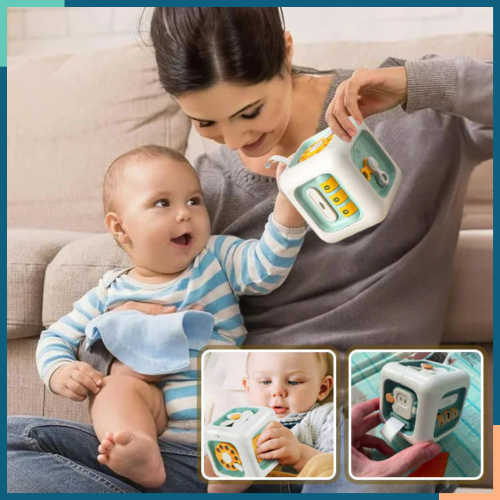 Cube Sensoriel Multi-Actions Montevia Kids™