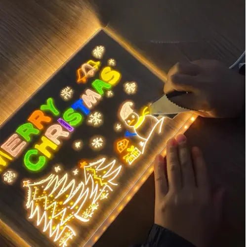 Tableau à Dessin LED coloré - Montevia Kids