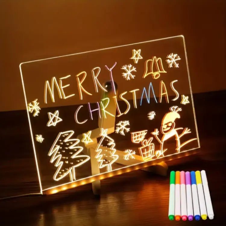 Tableau à Dessin LED coloré - Montevia Kids