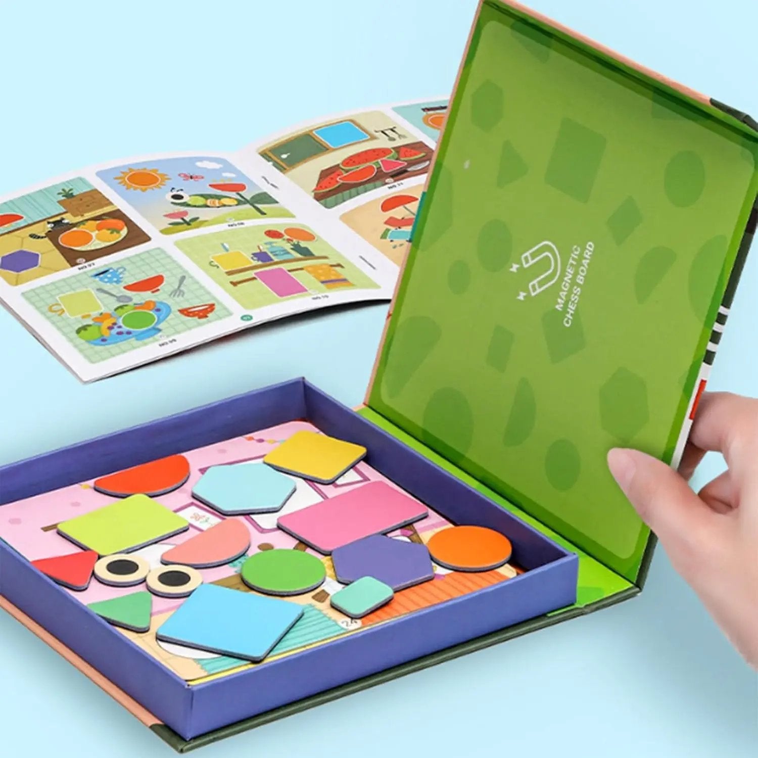 Livre Puzzle Magnétique - Montevia Kids