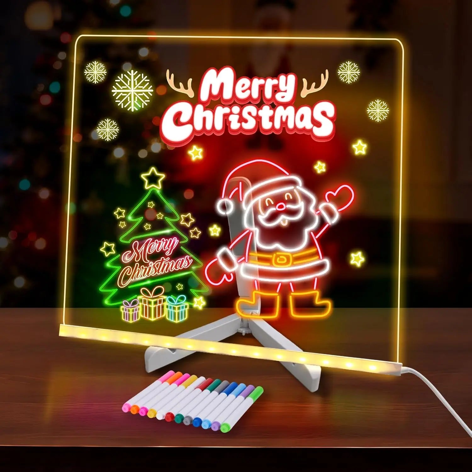 Tableau à Dessin LED coloré - Montevia Kids