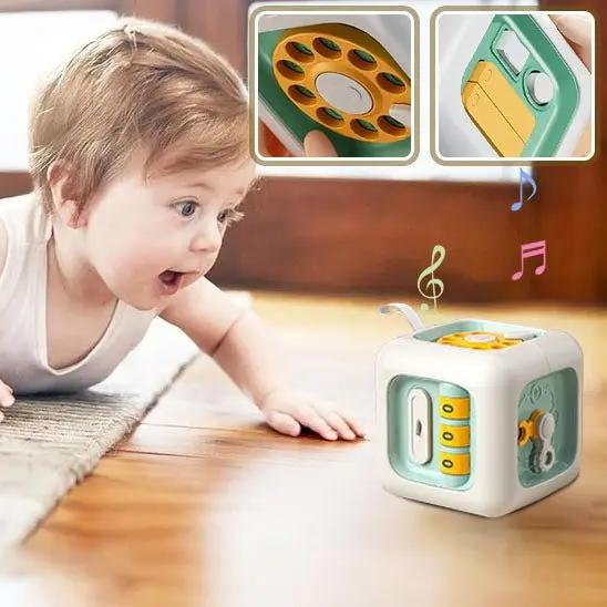 Cube Sensoriel Multi - Actions Montevia Kids™ - Montevia Kids