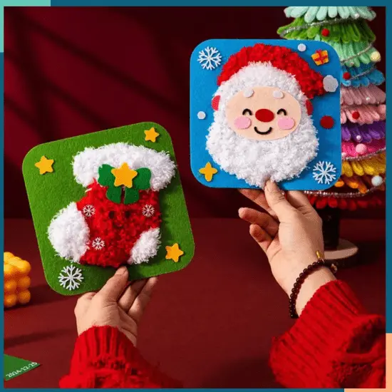 Mini Atelier du Père Noël – Kit Créatif Enfant - Montevia Kids