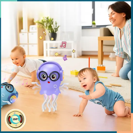 Jouet de méduse dansante électrique Montevia Kids