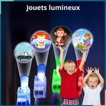 Projection lumières doigt jouets lumineux Montevia Kids