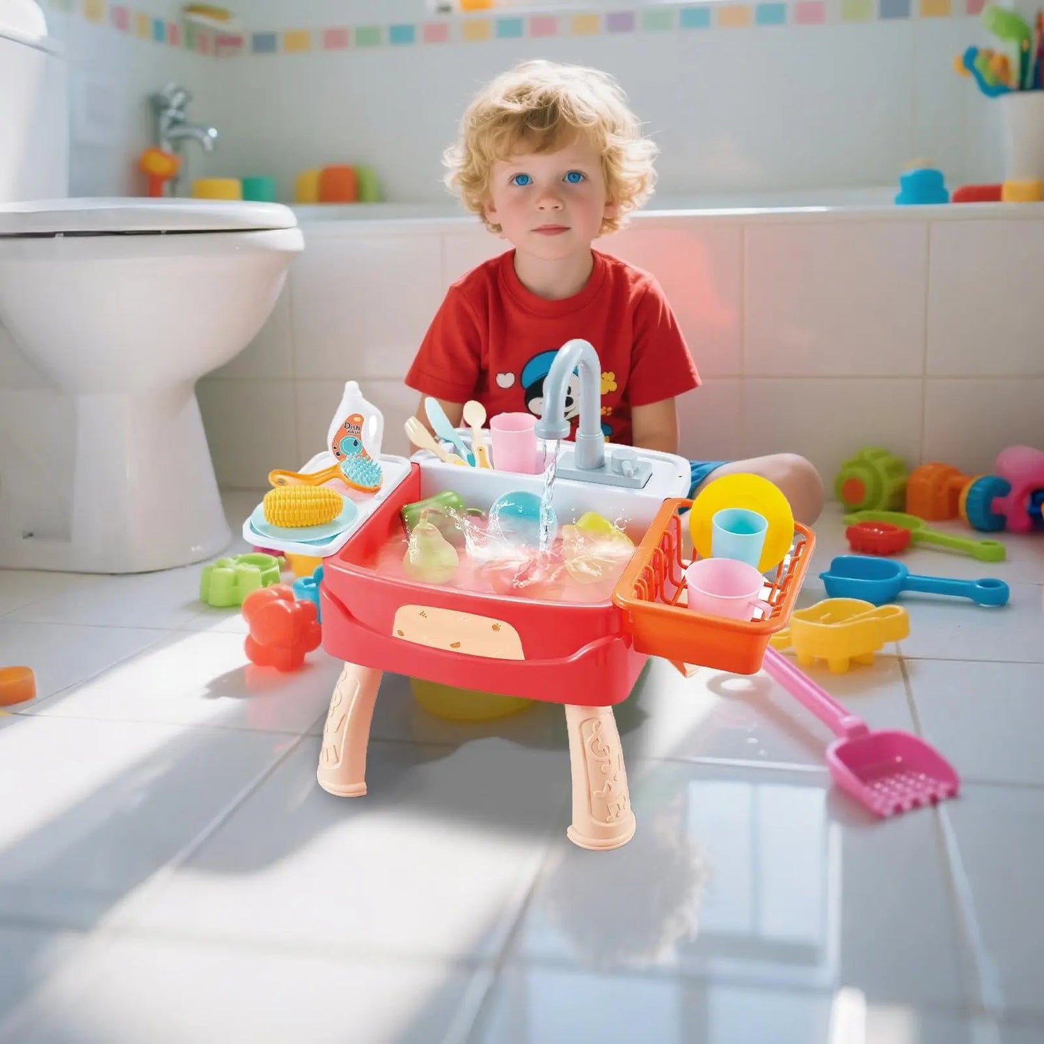 Jouet d'évier de cuisine pour enfants - Montevia Kids