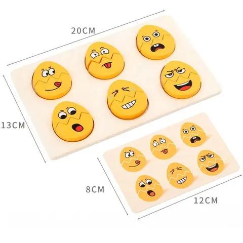 Puzzle des Expressions Montessori - Montevia Kids
