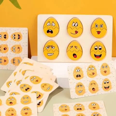 Puzzle des Expressions Montessori - Montevia Kids